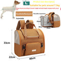 Breathable Portable Large-capacity Cat And Dog Pet Carrier Backpack