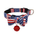 Pet microfiber backing comfortable bow collar collar