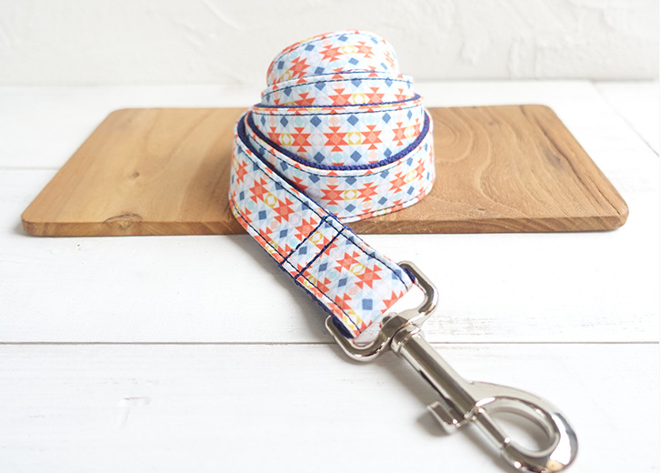 Pet collar traction rope set