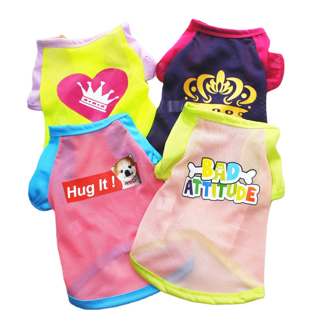 Various Puppy Small Dog Cat Pet Dress Vest T Shirt Apparel Clothes