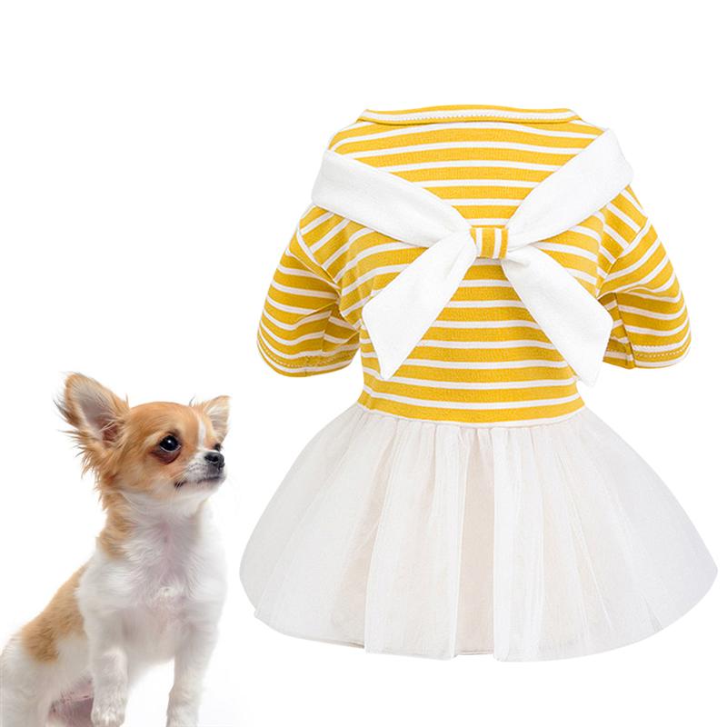 White bow tie skirt