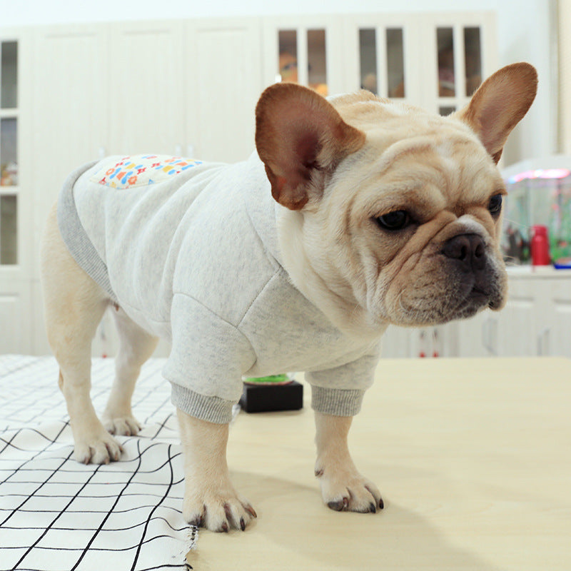 ummer hooded sweatshirt pug dog fight