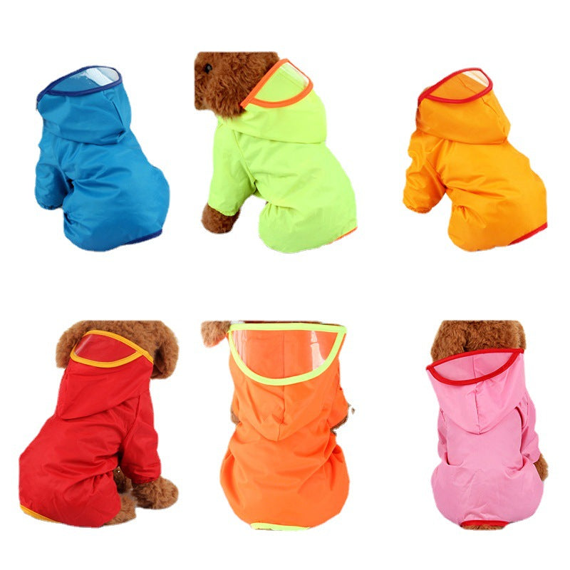 All-inclusive Raincoat Waterproof Pet Clothes