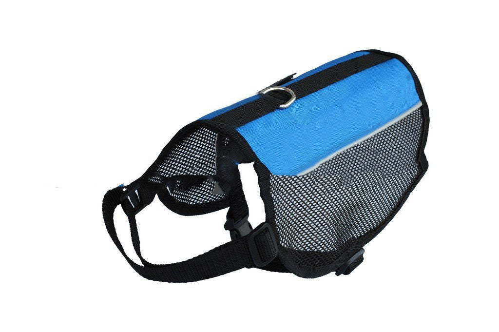 Breathable pet mesh waistcoat chest strap