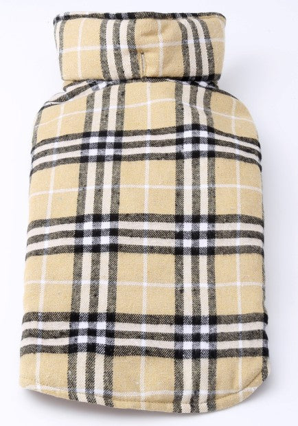 Tartan dog clothes a waterproof dog suit jacket coat outdoor goods