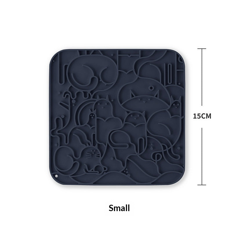 New Silicone Pet Slow-Feeding Mat For Licking