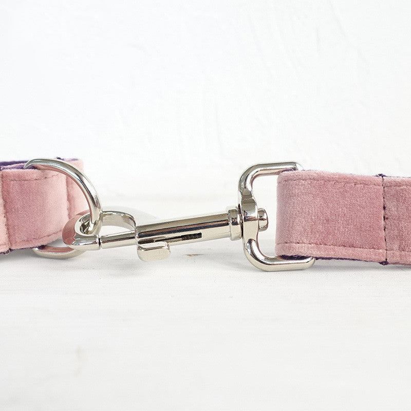 Dog ring drawstring pet leash