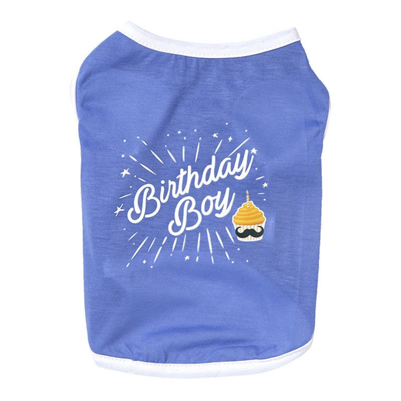 Spring and summer thin Teddy pet clothes