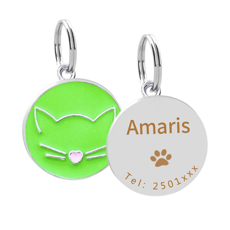Pet collar pendant
