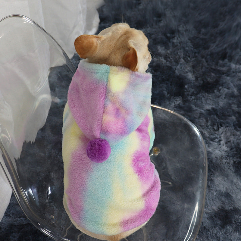 Pet Tide brand new tie-dye cashmere sweater