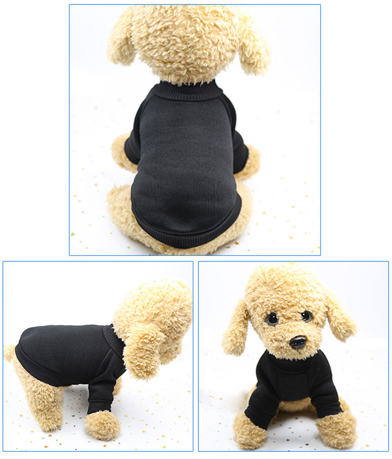 Dog Pure Color Sweatshirt