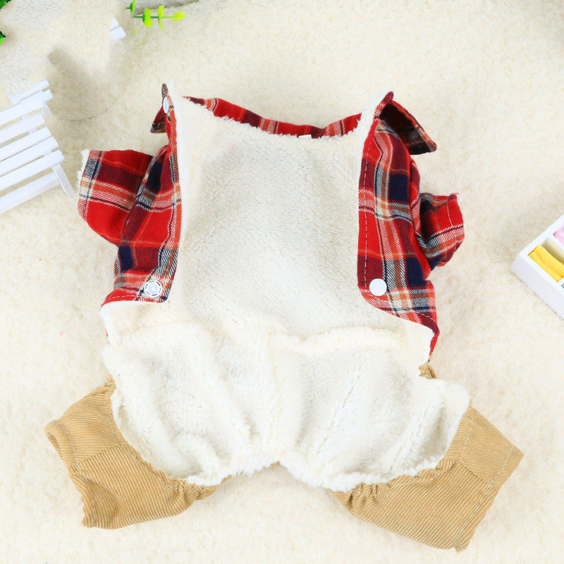 Four-legged overalls for autumn and winter