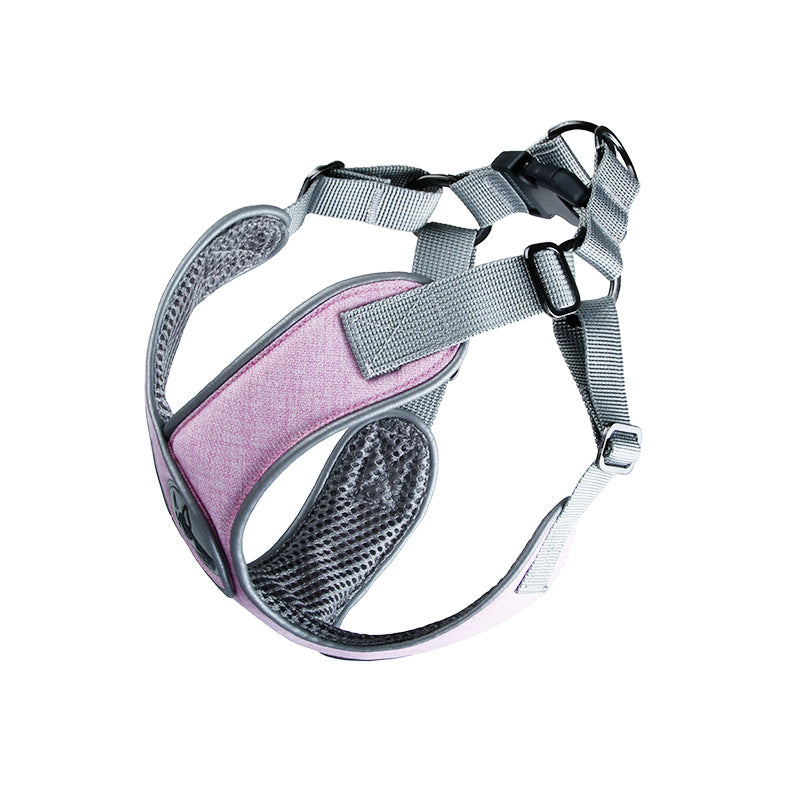 Teddy breathable puppy chest strap