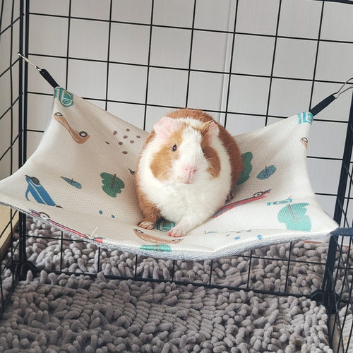 Breathable Ice-Silk Single-Layer Hammock For Small Pets