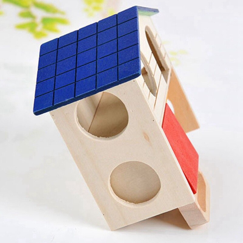 Double storey small pet color house