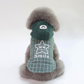 Dog Cotton Smile Star Small Dog Two-legged Coat