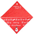 Pet saliva towel dog triangle towel