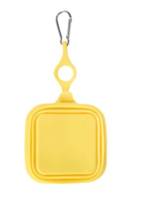 Pet silicone folding bowl