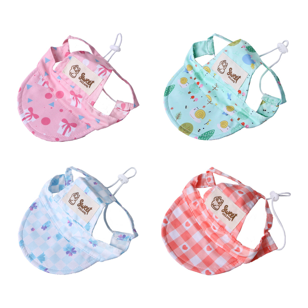 Creative Cartoon Printing Ear-Opening Pet Sun Hat