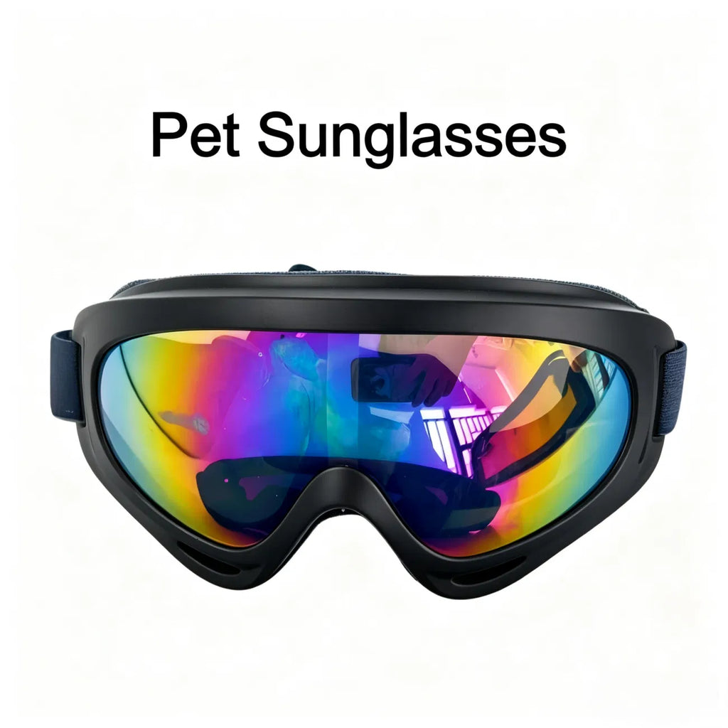2 Pack Pet Protection Dog Sunglasses Pet Goggles Windproof Eye Wear Adjustable Dog Goggles (US Logistics only For USPS.TK/TMEU only For self-pickup)