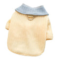 Autumn And Winter Dog, Small And Medium-sized Dog, Cute Puppy, Color-block Base Shirt, Cat Two-legged Shirt, Teddy Pet Dog Clothes