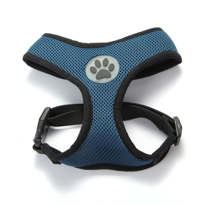 Breathable Mesh Traction Rope For Pet Chest Harness