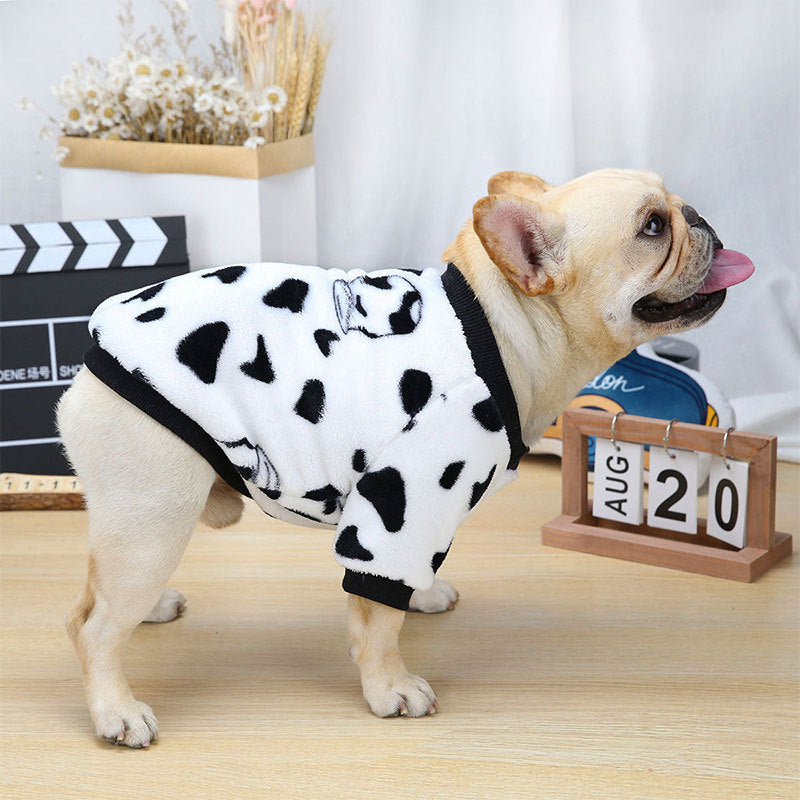 Pet Clothes Law Fighting Pug Dog Autumn And Winter Sweater