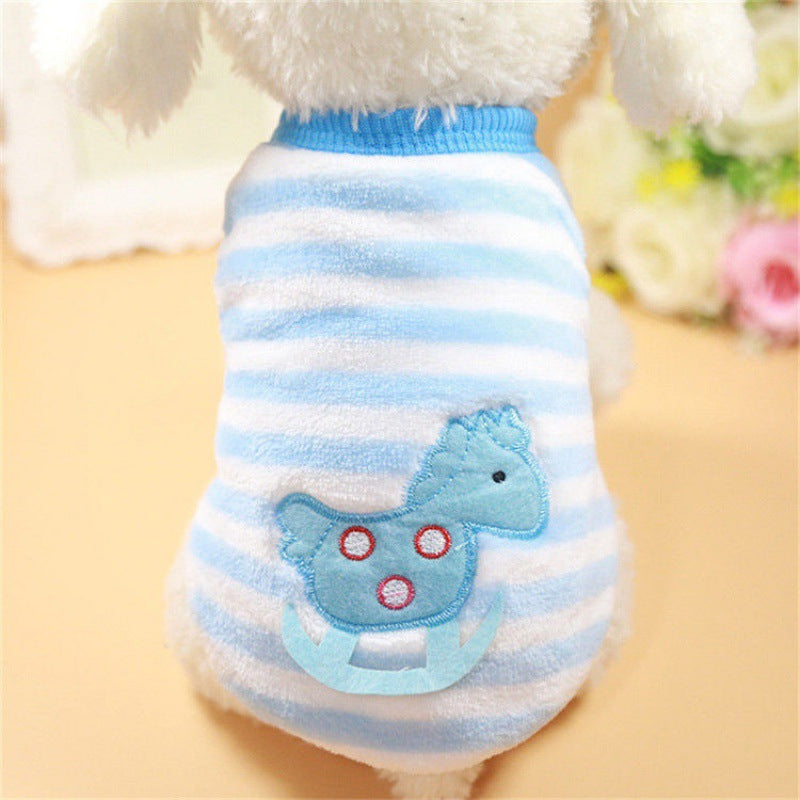Spring and Summer Dress Milk Dog Puppies