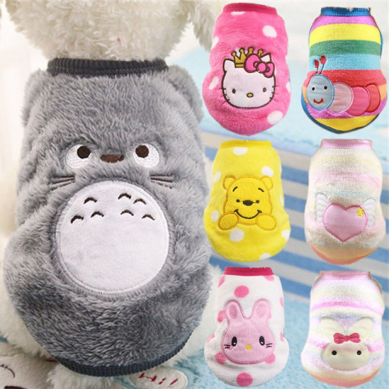 Spring and Summer Dress Milk Dog Puppies