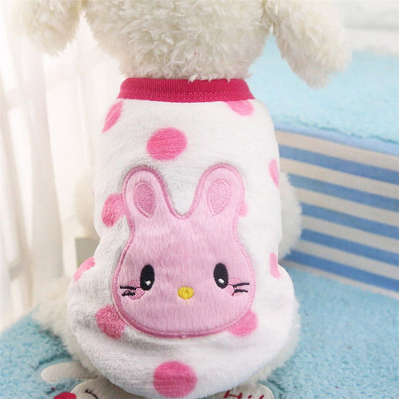 Spring and Summer Dress Milk Dog Puppies