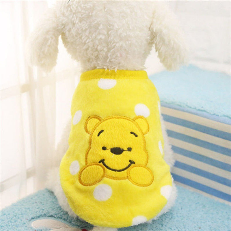 Spring and Summer Dress Milk Dog Puppies