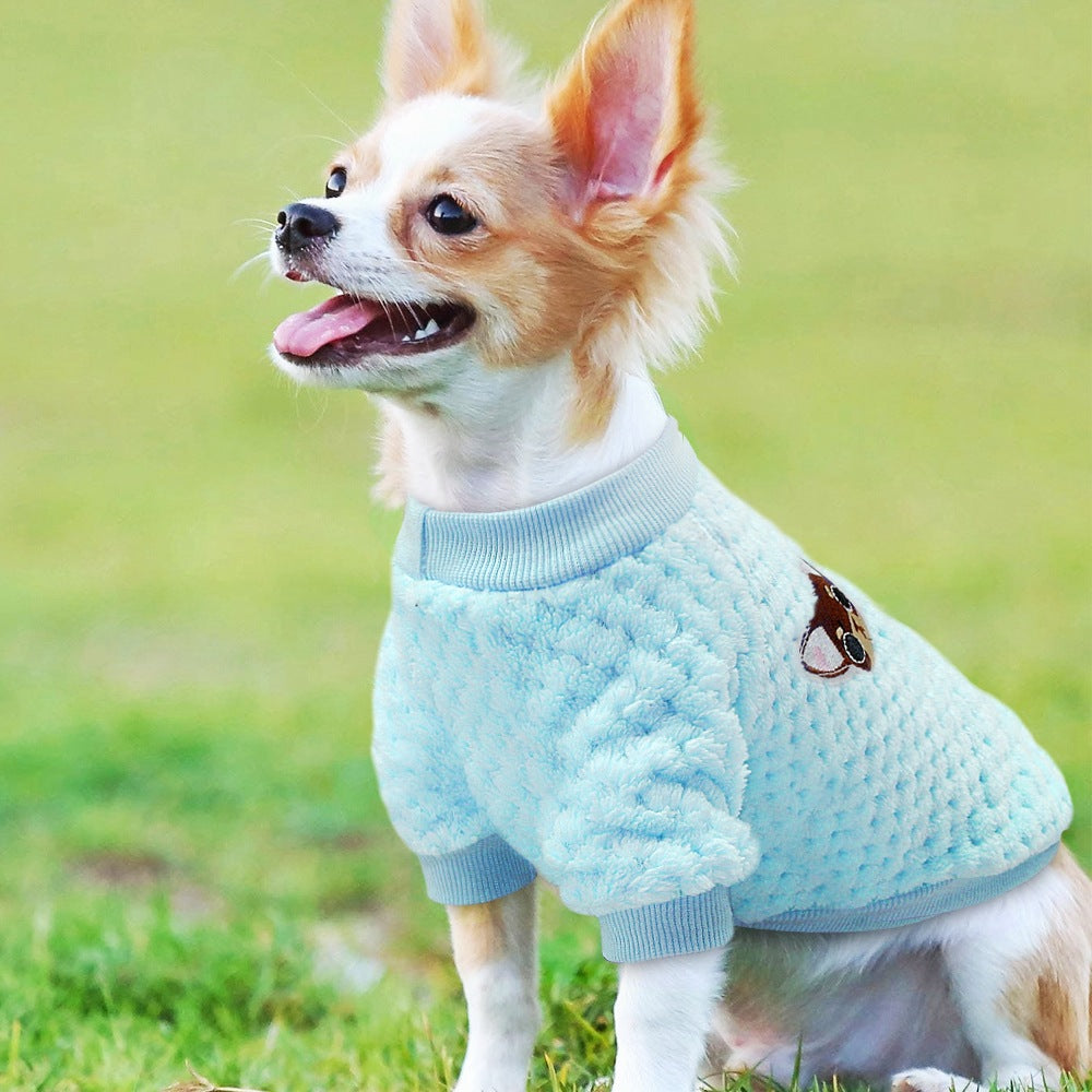 Pet Clothes Autumn And Winter New Warm Fashion Dog Sweater