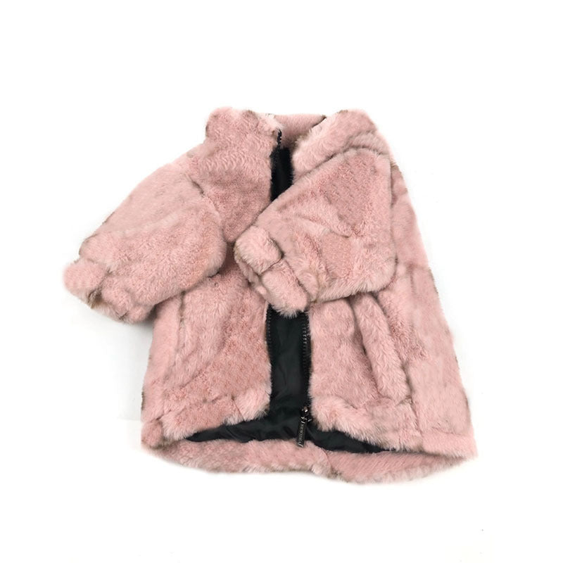 Dog Clothes Apring And Autumn Leopard Print Coat