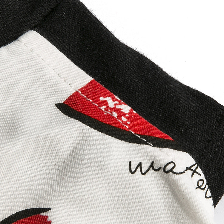 Dog T-shirt Cotton Pet Clothes Watermelon T-shirt
