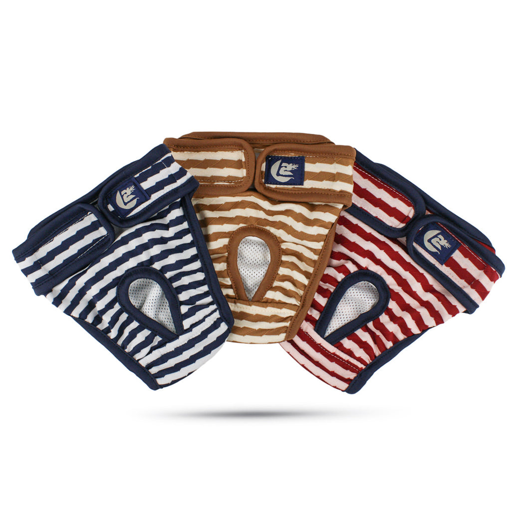 New Pet Striped Physiological Pants Dog Menstrual Pants Anti-Harassment