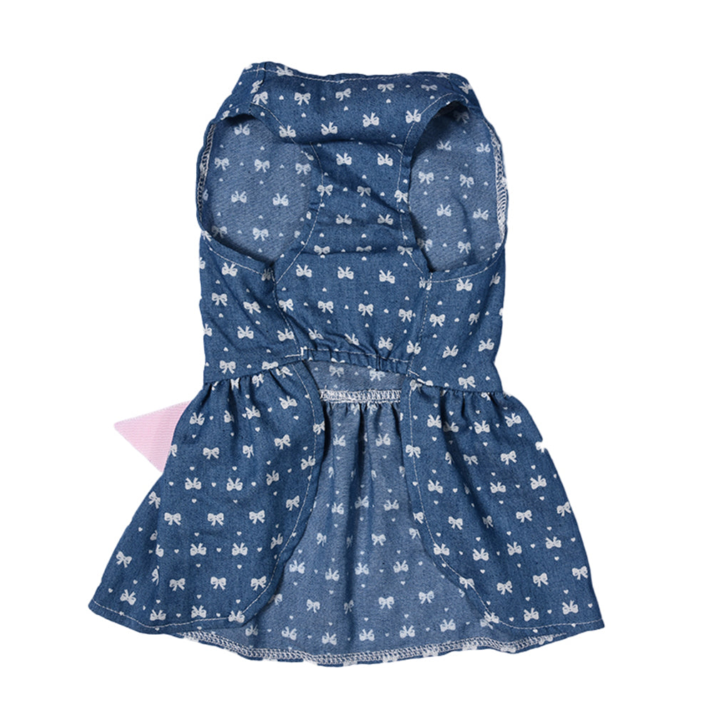Pet Clothes Bow Skirt Summer Dress
