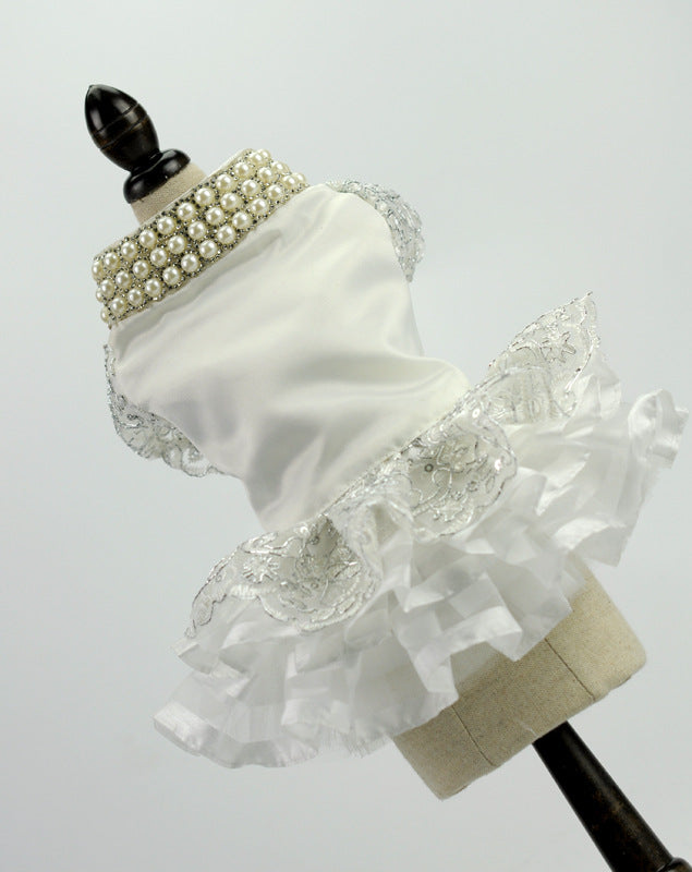 Pet Skirt Wedding Dress Spring And Autumn Clothes