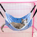 Summer Linen Cat Cage Adjustable Hammock