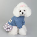 Cute Smiley Polka Dot Pet Dress