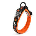 Pet Dog Collar Traction Adjustable Reflective Soft Diving Fabric