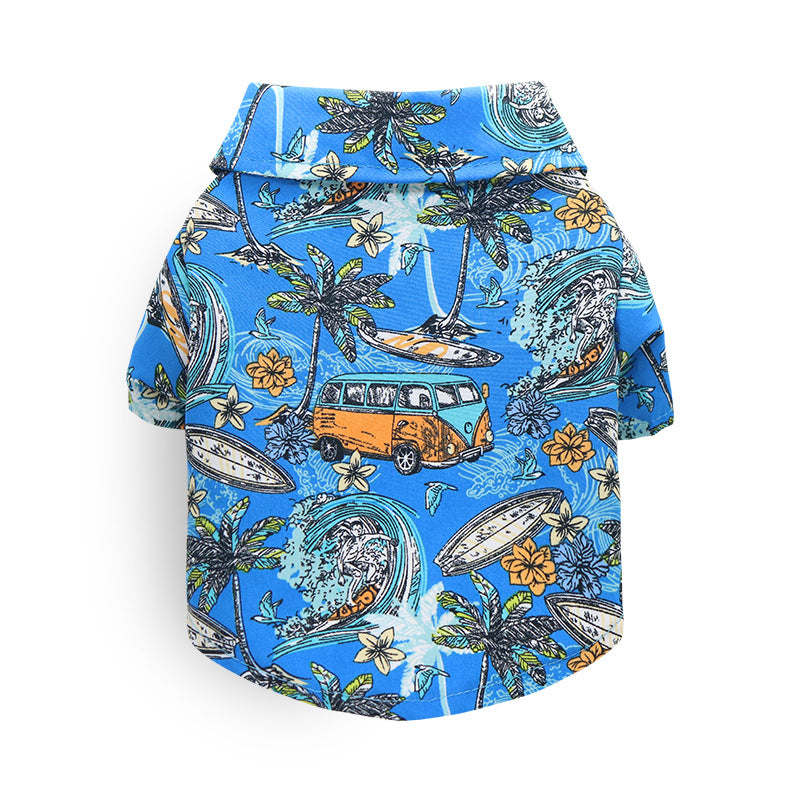 New Hawaiian Style Pet Shirt For Cats And Dogs