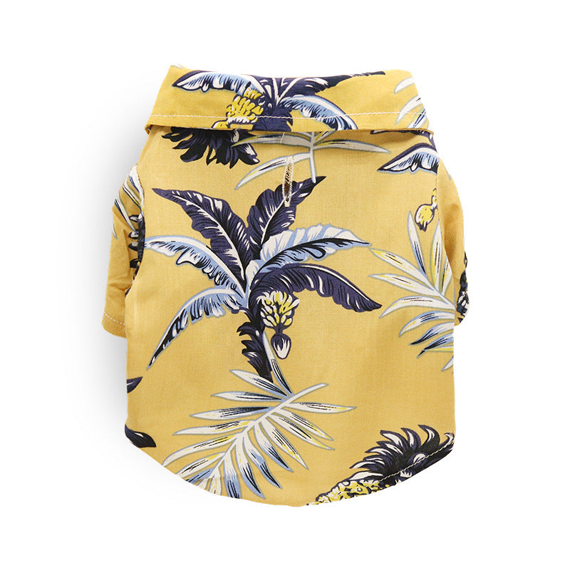 New Hawaiian Style Pet Shirt For Cats And Dogs