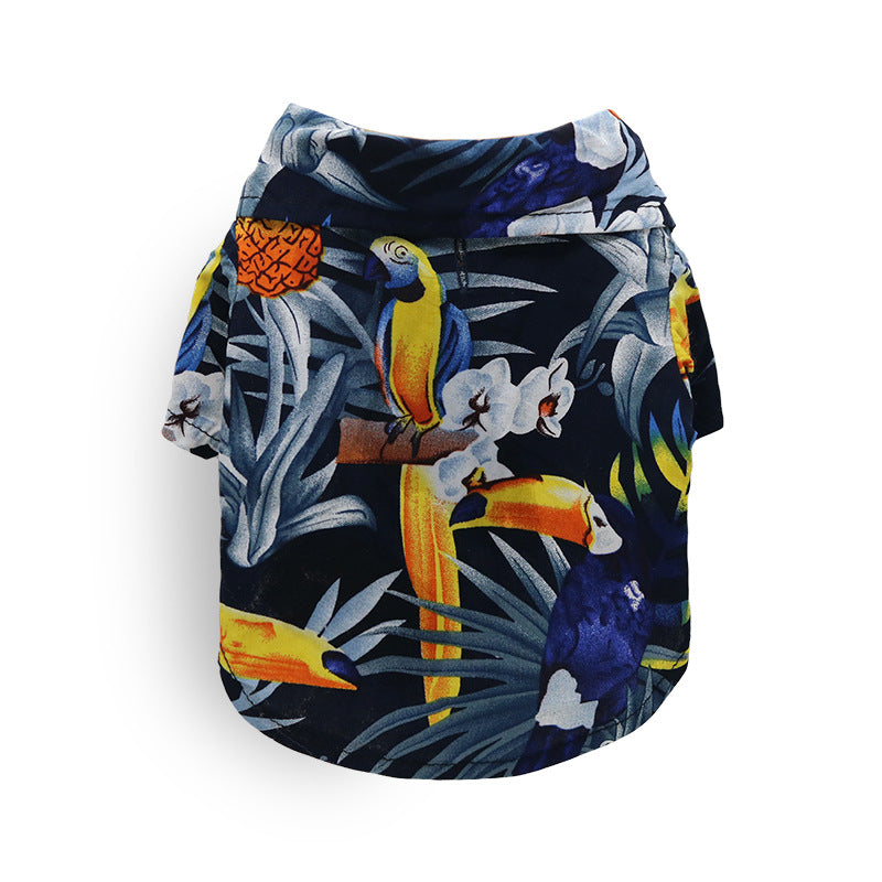New Hawaiian Style Pet Shirt For Cats And Dogs