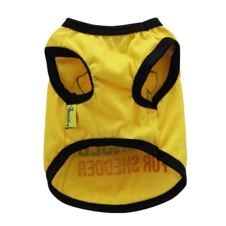 Lightweight And Breathable Pet Vest For Small Dogs