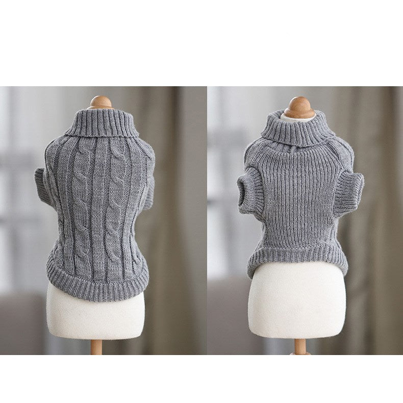 Short Hairless Warm Sweater For Cute Kittens And Dogs