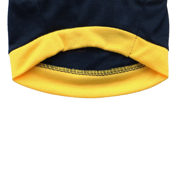 Pet Supplies Dog Clothing Cotton Jersey Printed Sports Small Dog Vest