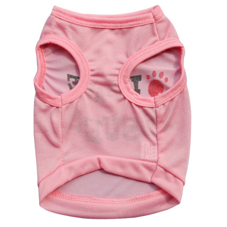 Pet Clothing, Dog Clothes, Polyester Trouble Maker Pet Vest, New Spring And Summer