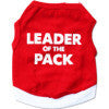 Dog Clothing Wholesale Cotton Big Red Printed Letters Pet Vest Teddy Clothes