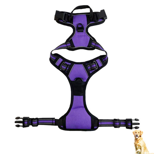 's New Reflective Nylon Chest And Back For Large And Medium Sized Dogs