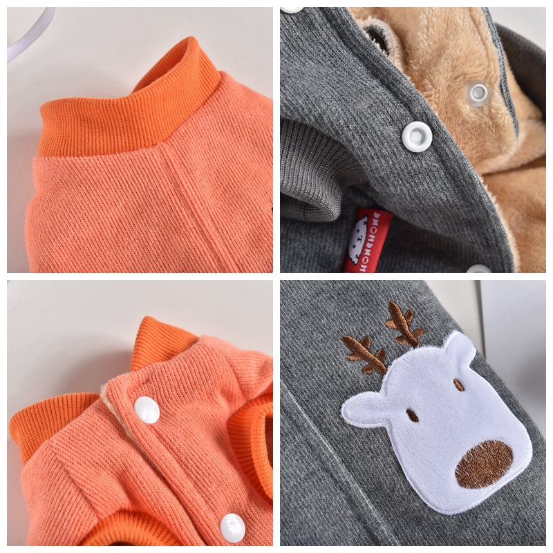 Chihuahua Warm Clothes With Fleece